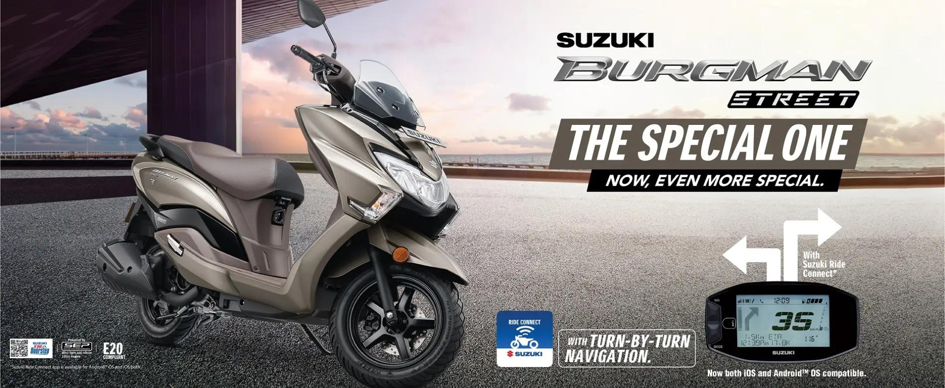 Suzuki Burgman Street Banner